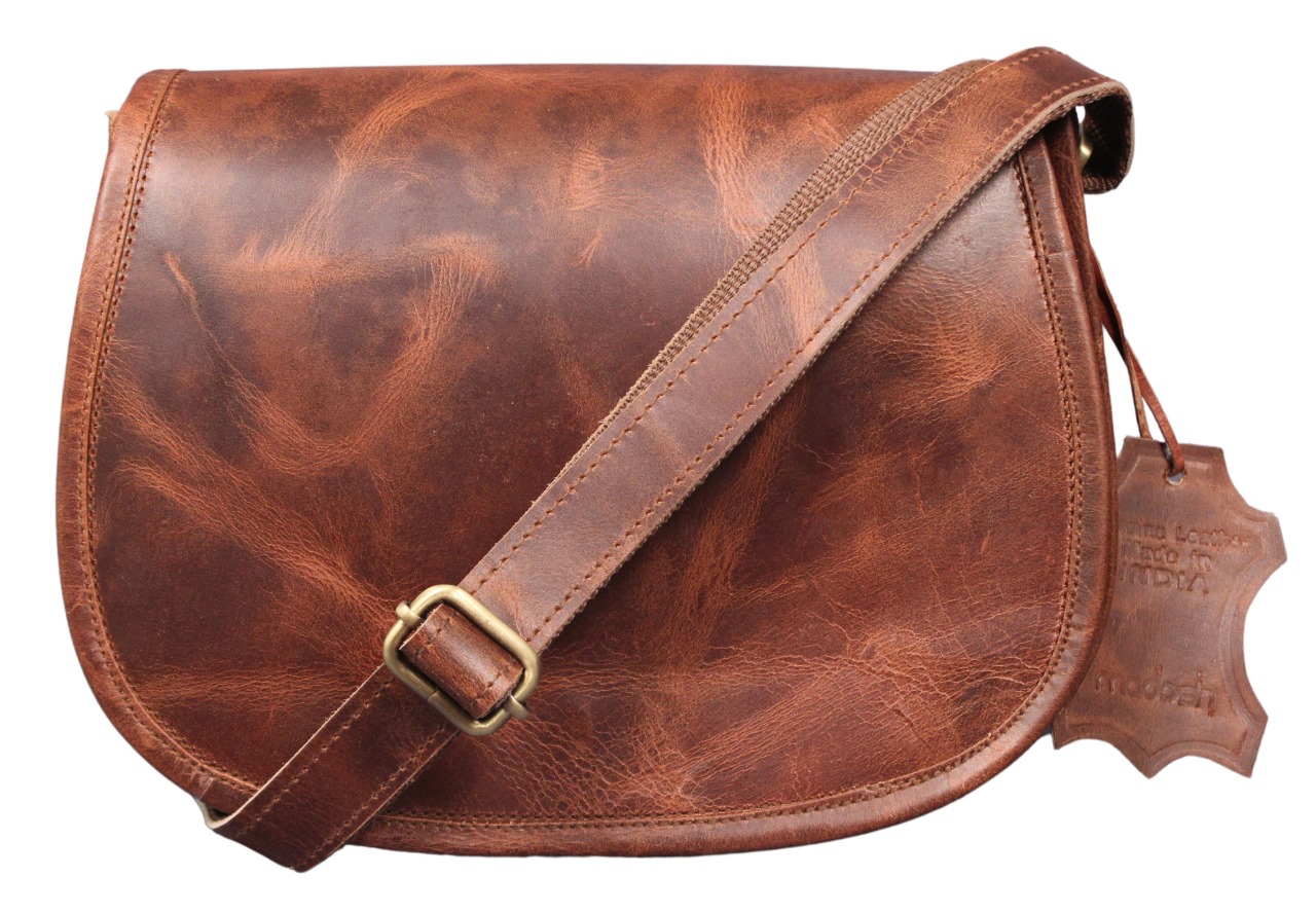  Women's Saddle Crossbody Handbag Genuine Leather Evening Shoulder Sling Bag